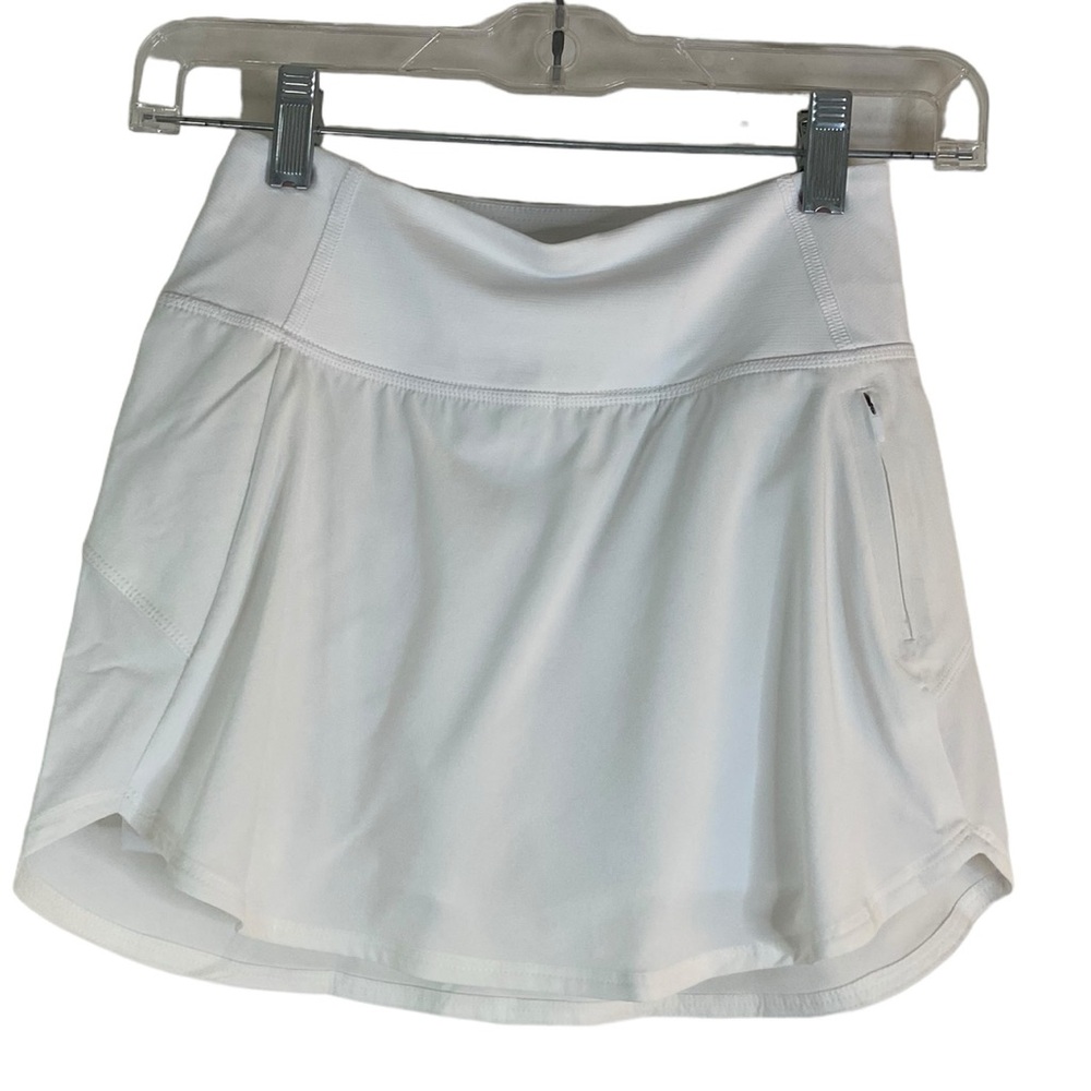 Outdoor Voices Hudson 4" Skort White Women Size XXS NEW NWT - Picture 3 of 12